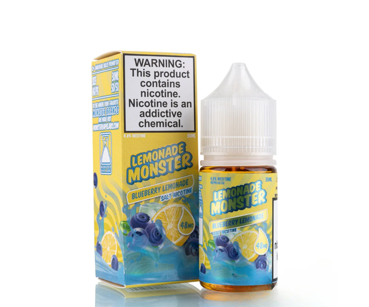 Blueberry Lemonade By Lemonade Monster - Salt Nicotine - 30ml (TFN) - Image 2