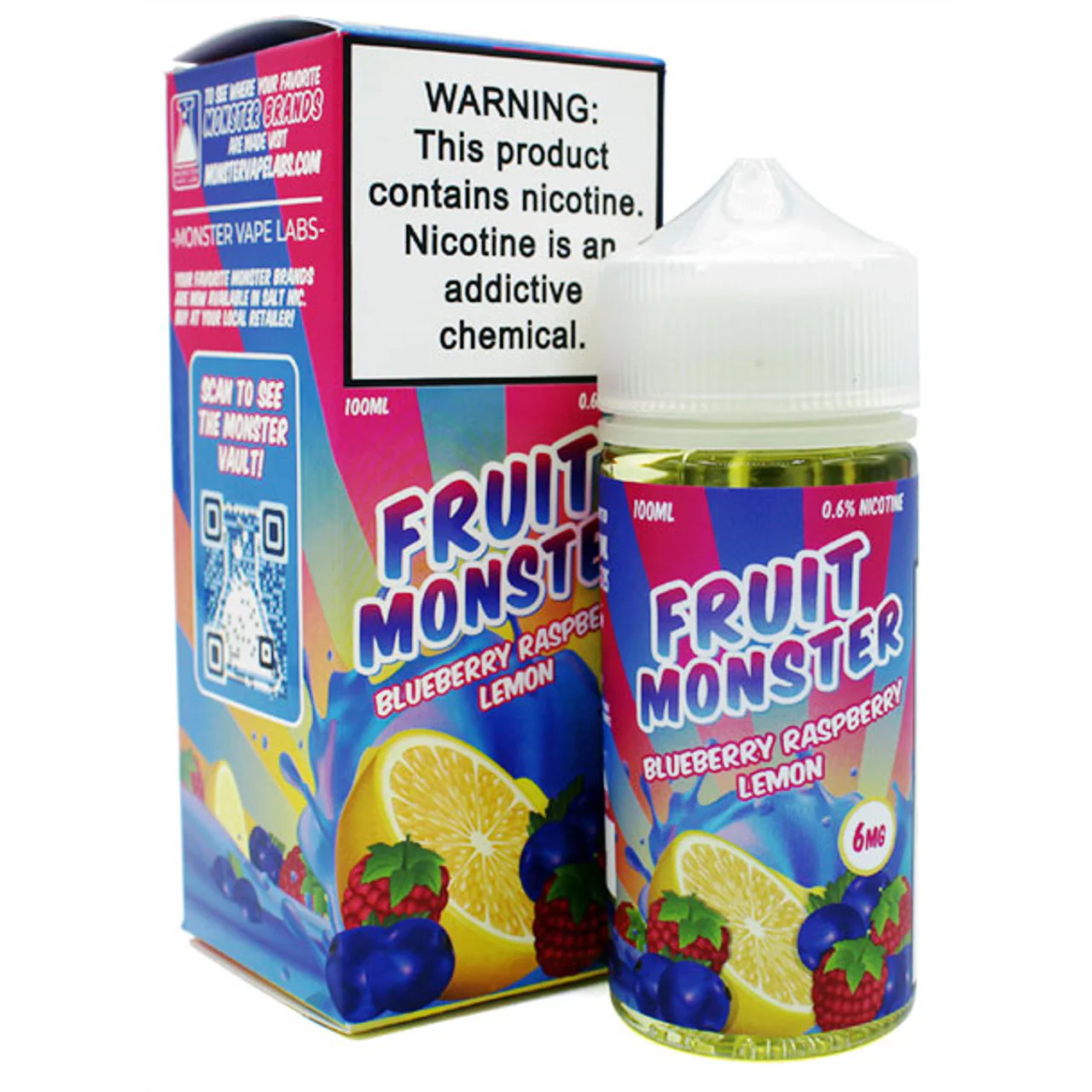 Blueberry Raspberry Lemon By Fruit Monster - 100ml (TFN) - Image 2