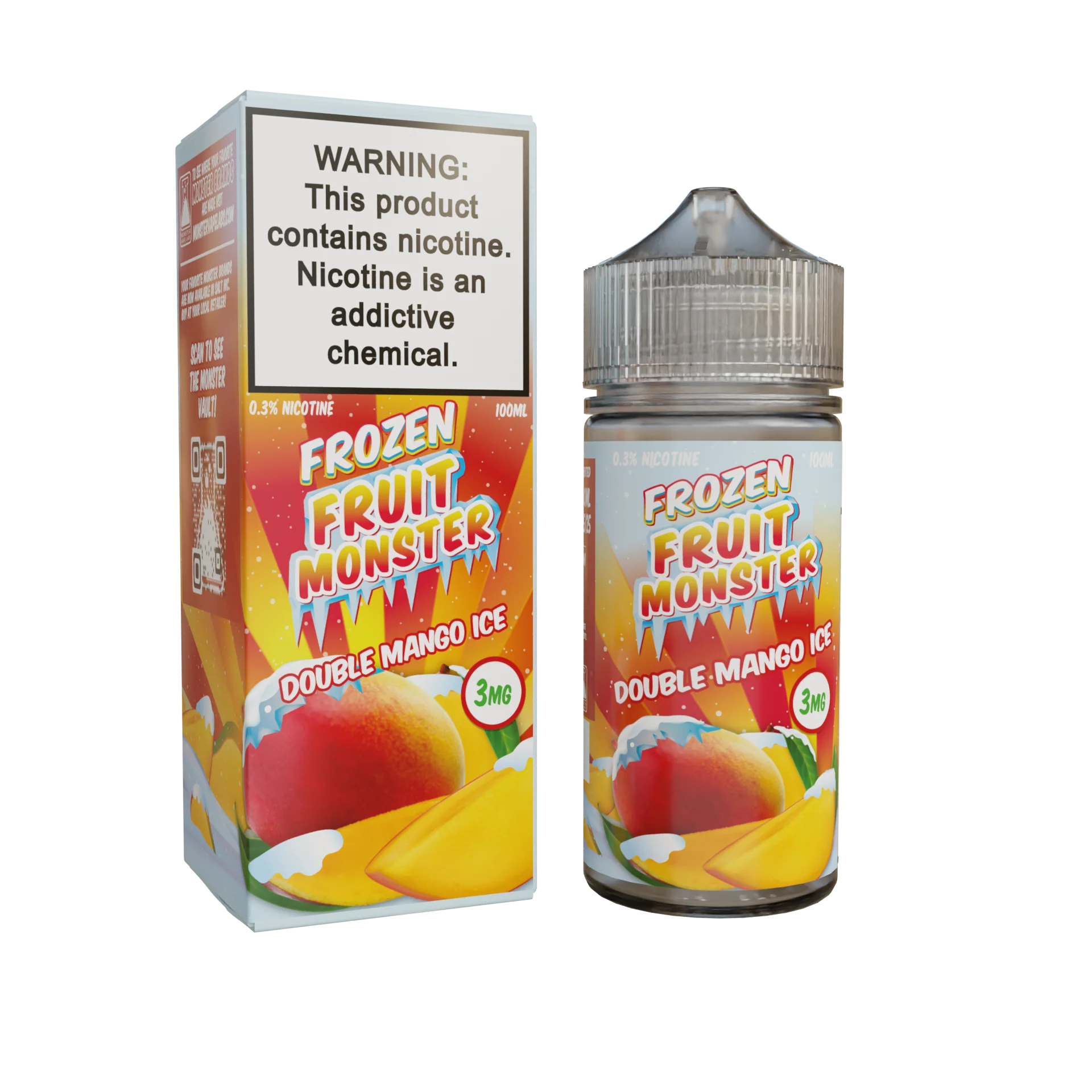 Double Mango Ice By Frozen Fruit Monster - 100ml (TFN) - Image 4