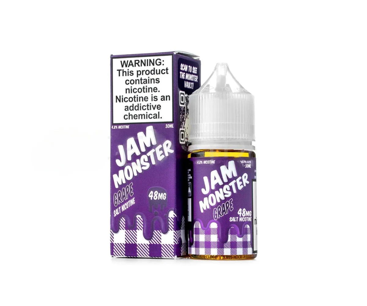 Grape By Jam Monster - Salt Nicotine - 30ml (TFN) - Image 2