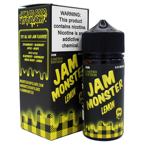 Lemon By Jam Monster - 100ml (TFN) - Image 2