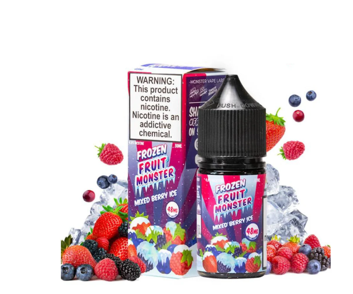 Mixed Berry Ice By Frozen Fruit Monster - Salt Nicotine - 30ml (TFN) - Image 3