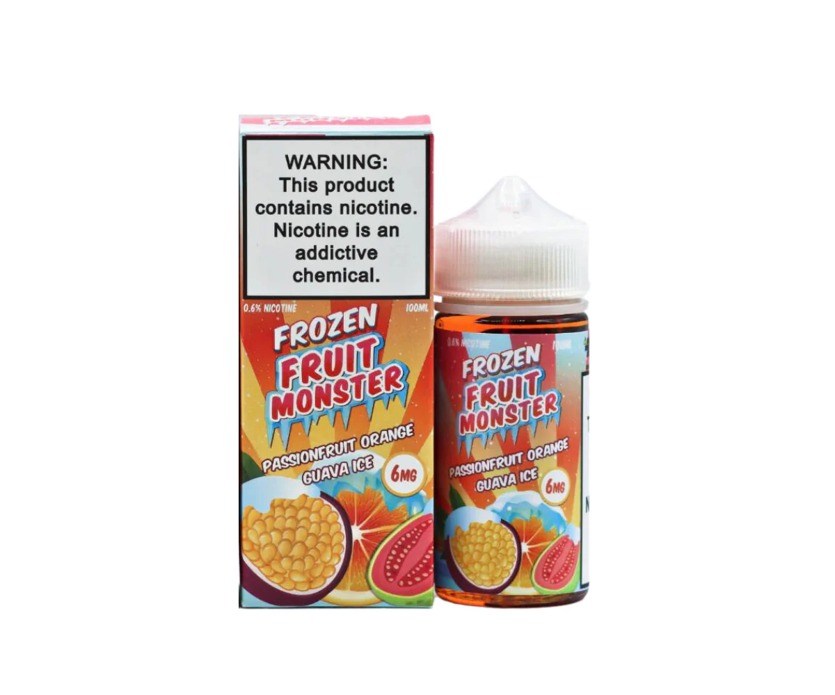 Passionfruit Orange Guava Ice By Frozen Fruit Monster - 100ml (TFN) - Image 2