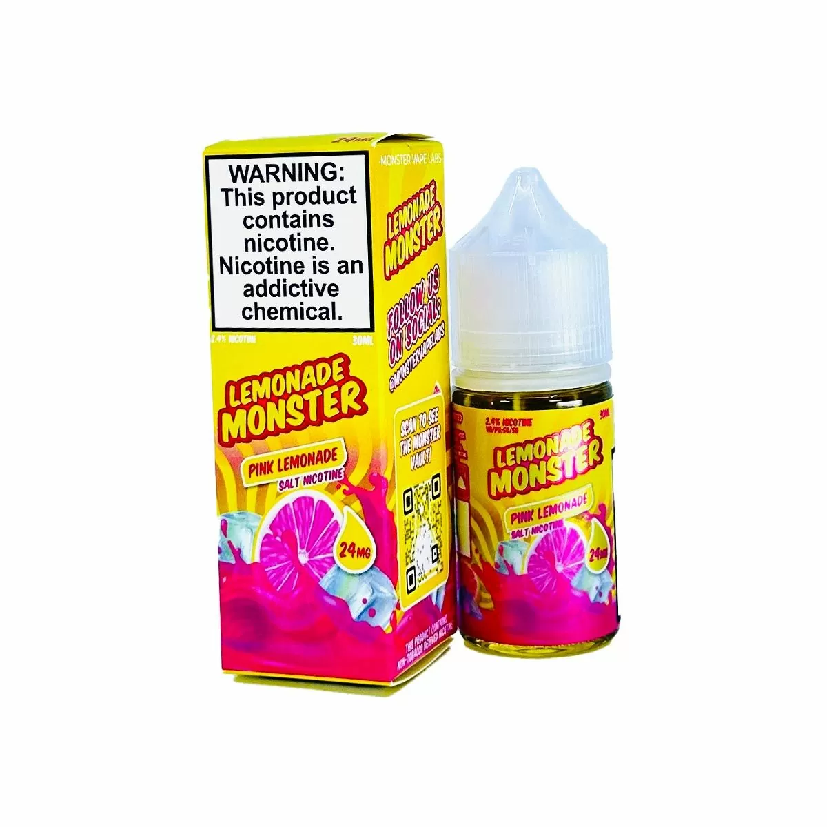 Pink Lemonade By Lemonade Monster - Salt Nicotine - 30ml (TFN) - Image 3