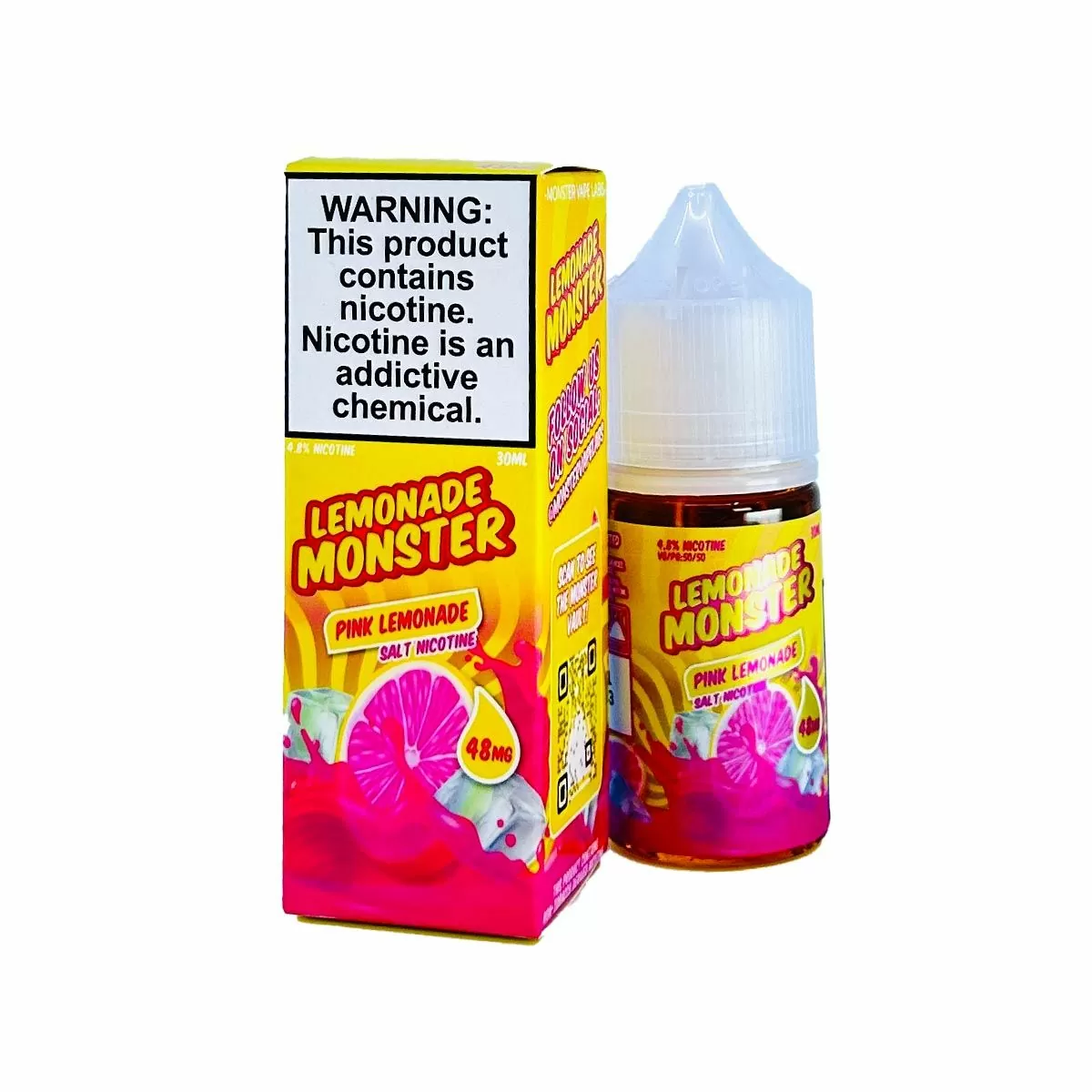 Pink Lemonade By Lemonade Monster - Salt Nicotine - 30ml (TFN) - Image 4