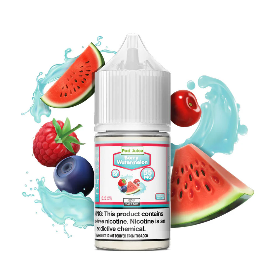 Pod Juice TFN Salt Nic - Berry Watermelon | 30ml