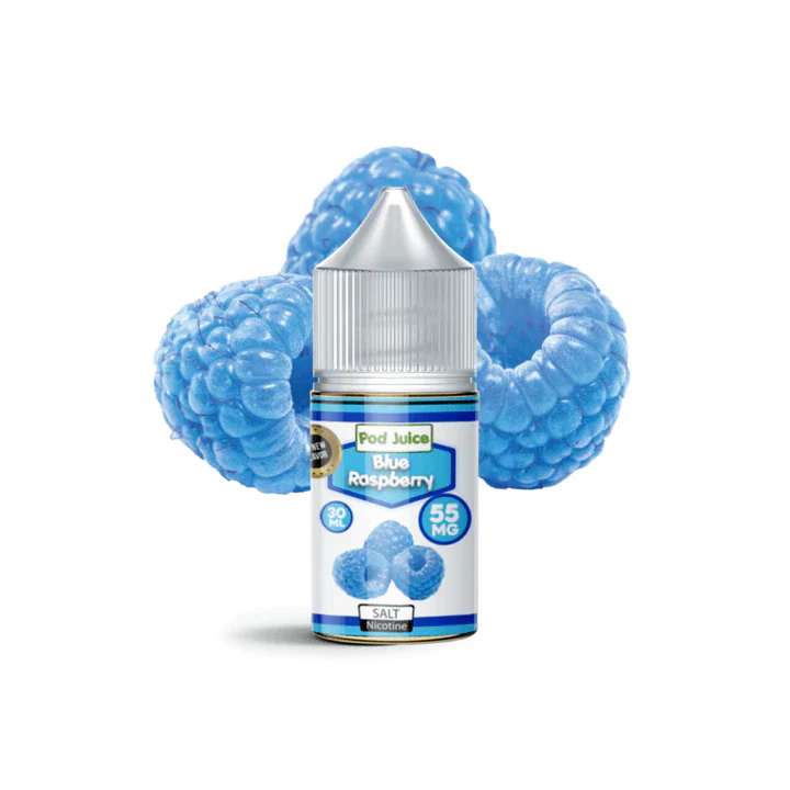 Pod Juice TFN Salt Nic - Blue Raspberry | 30ml - Image 2