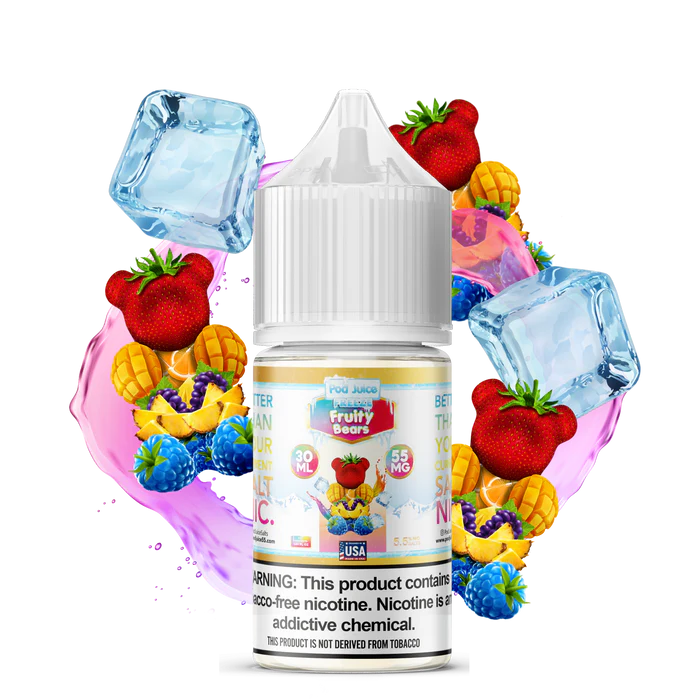 Pod Juice TFN Salt Nic - Fruity Bears Freeze | 30ml