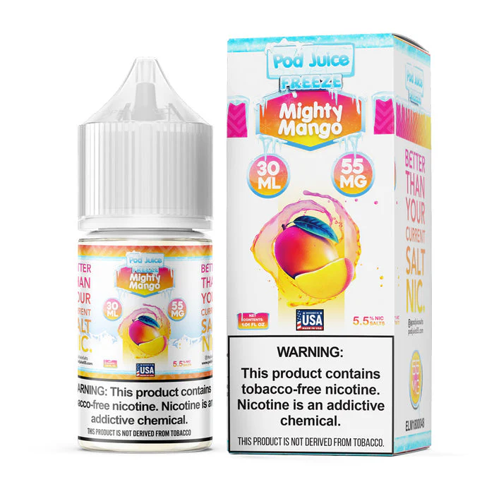 Pod Juice TFN Salt Nic - Mighty Mango Freeze | 30ml