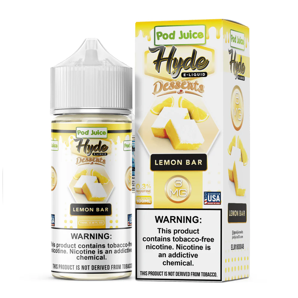 Pod Juice Freebase Nicotine - Lemon Bar