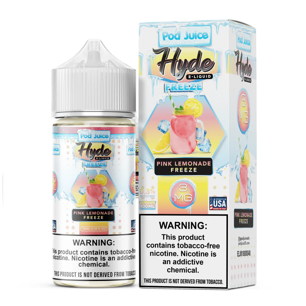 Pod Juice Freebase Nicotine - Pink Lemonade Freeze