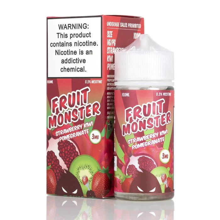 Strawberry Kiwi Pomegranate By Fruit Monster - 100ml (TFN) - Image 2