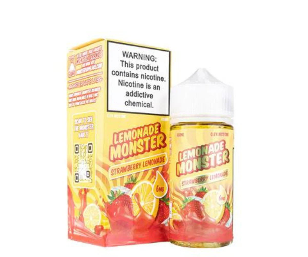 Strawberry Lemonade By Lemonade Monster - 100ml (TFN) - Image 2