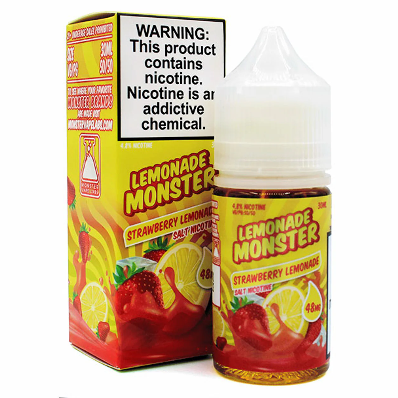 Strawberry Lemonade By Lemonade Monster - Salt Nicotine - 30ml (TFN) - Image 2