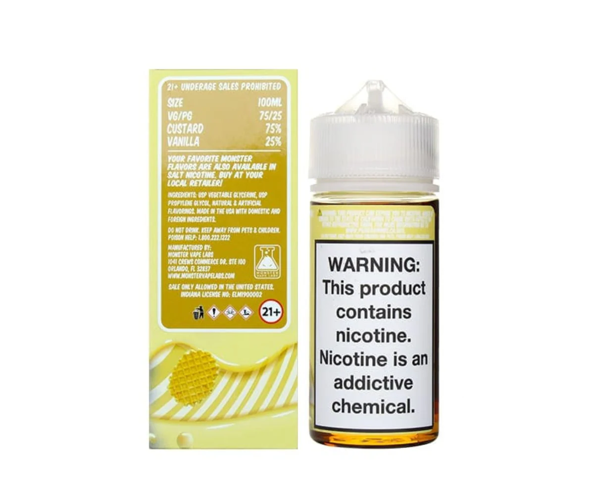 Vanilla By Custard Monster - 6mg - 100ml (TFN) - Image 3