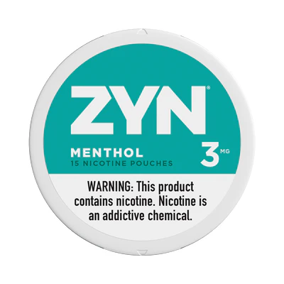 ZYN Menthol 3mg